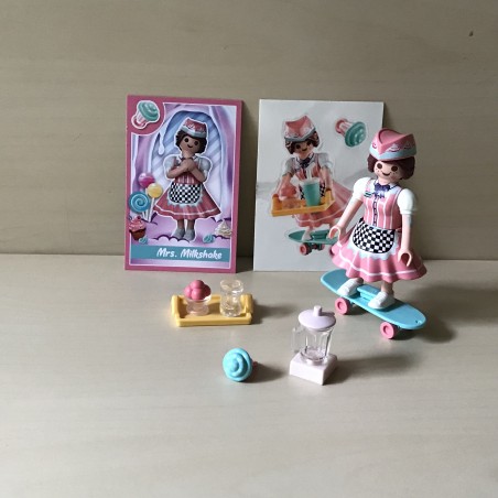 Playmobil :   Mrs. Milkshake. 70389..