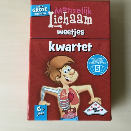 Weetjes kwartet : Het menselijk lichaam