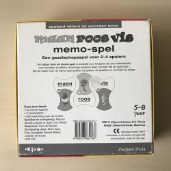 Maan roos vis : memo-spel