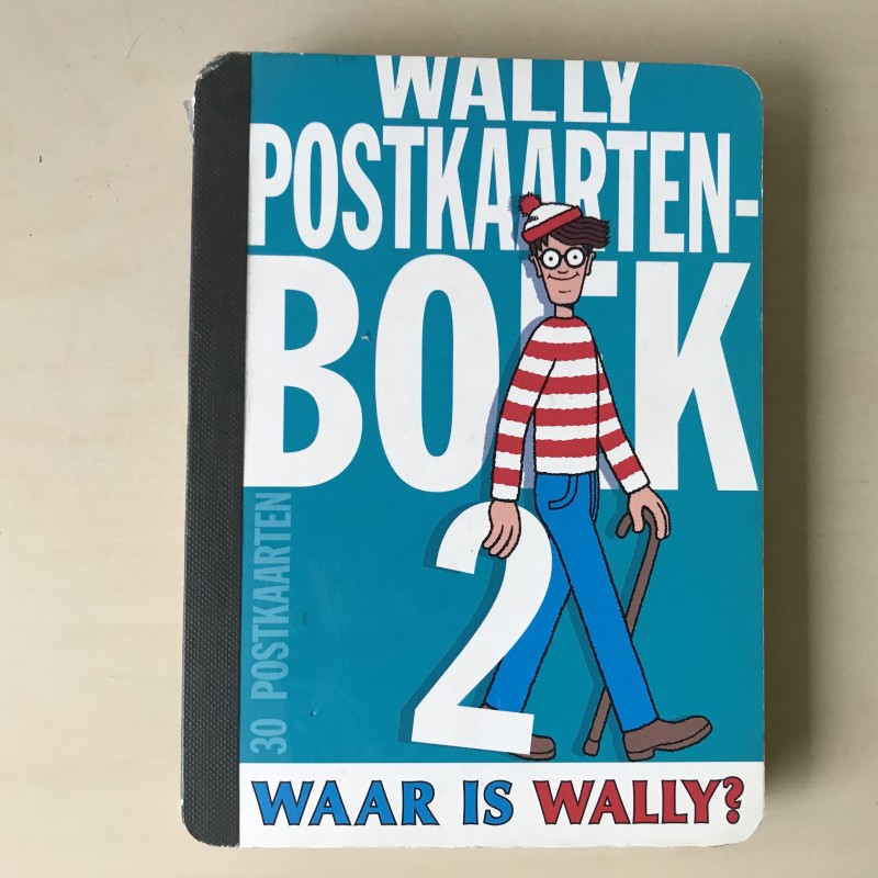 Waar is Wally. Postkaartenboek 2