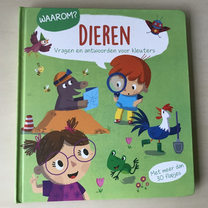 Waarom? Dieren. Met flapjes