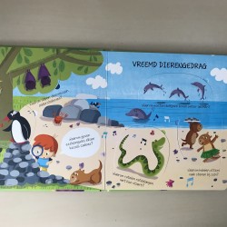 Waarom? Dieren. Met flapjes