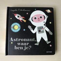 Astronaut, waar ben je?  Flapjes en spiegeltje