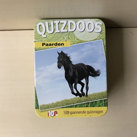 Quiz kaarten Paarden.