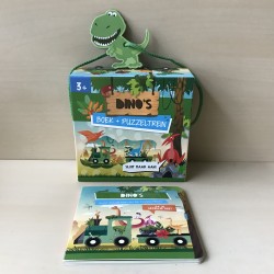 Dino’s : Puzzeltrein + boekje.