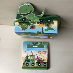 Dino’s : Puzzeltrein + boekje.