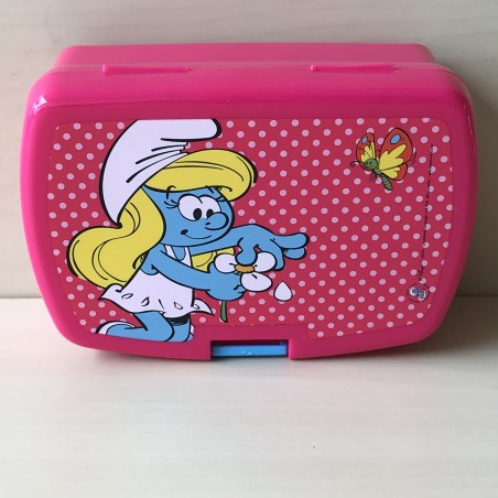 Smurfen : Nieuw. Broodtrommel, lunchtrommel, Smurfin.