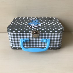 Smurfen : Nieuw. Metalen broodtrommel, lunchtrommel. Smurf.