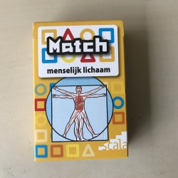 Match : menselijk lichaam. Ongebruikt.