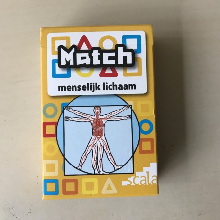 Match : menselijk lichaam. Ongebruikt.