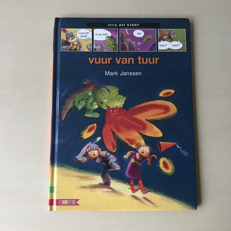 Vuur van Tuur. Strip AVI Start
