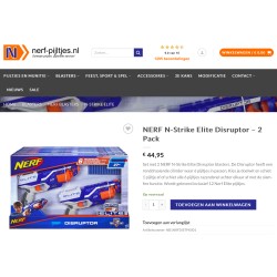 Nerf : Disruptor.