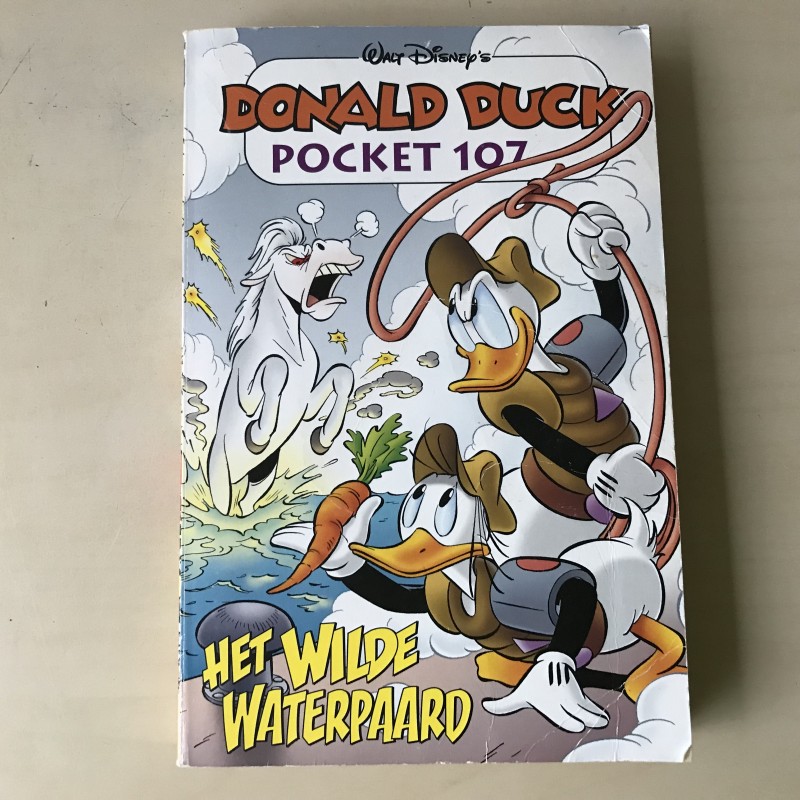 Donald Duck Pocket : Het wilde waterpaard, nummer 107