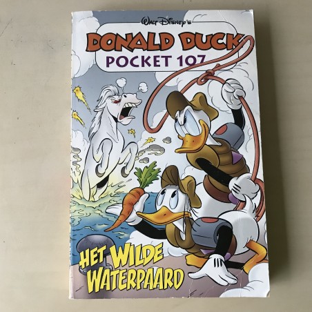 Donald Duck Pocket : Het wilde waterpaard, nummer 107