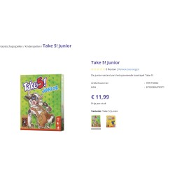 999 Games : Take5!  Junior