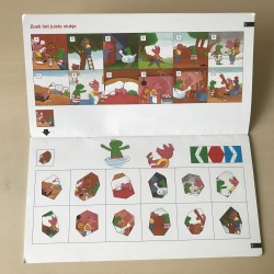 Mini Loco boekje : Puzzelen met Kikker. Leeftijd 4-6 jaar.