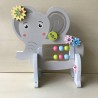 Houten olifant. Telraam / activity