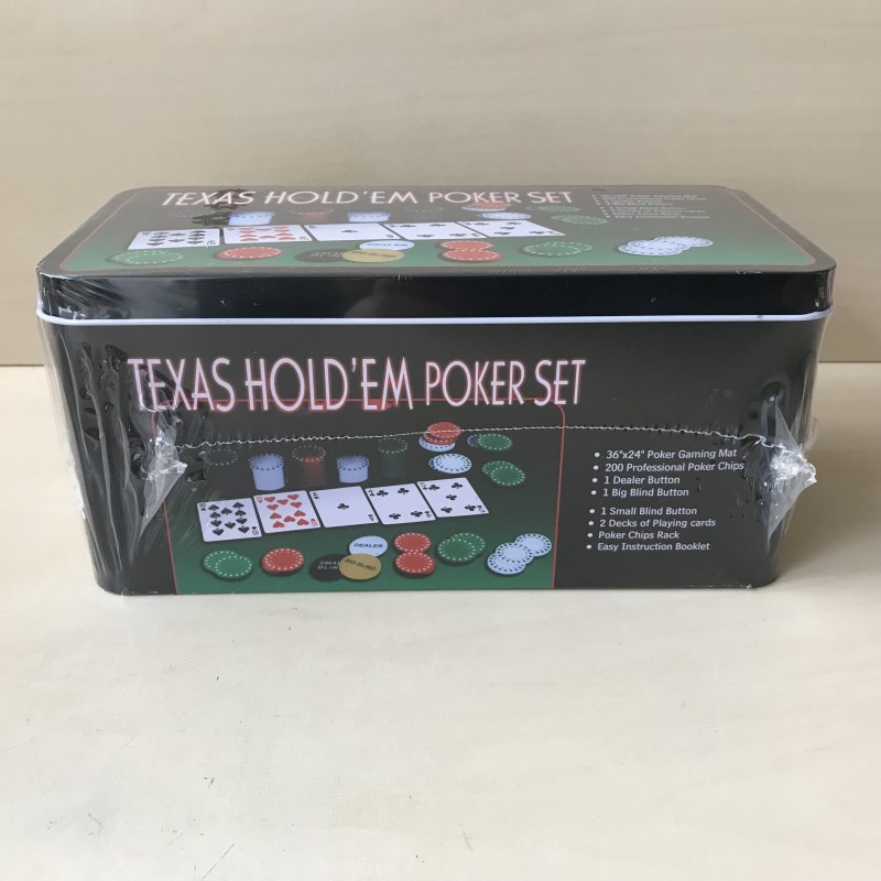 Texas Hold’em Poker Set: Nieuw.