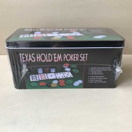 Texas Hold’em Poker Set: Nieuw.