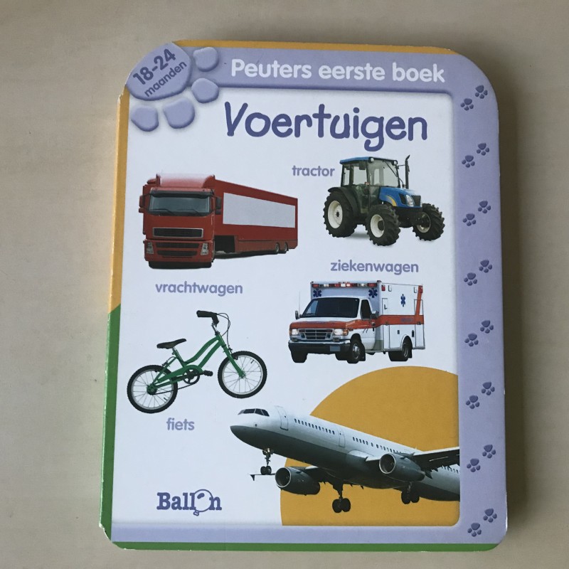 Peuters eerste boek: Voertuigen