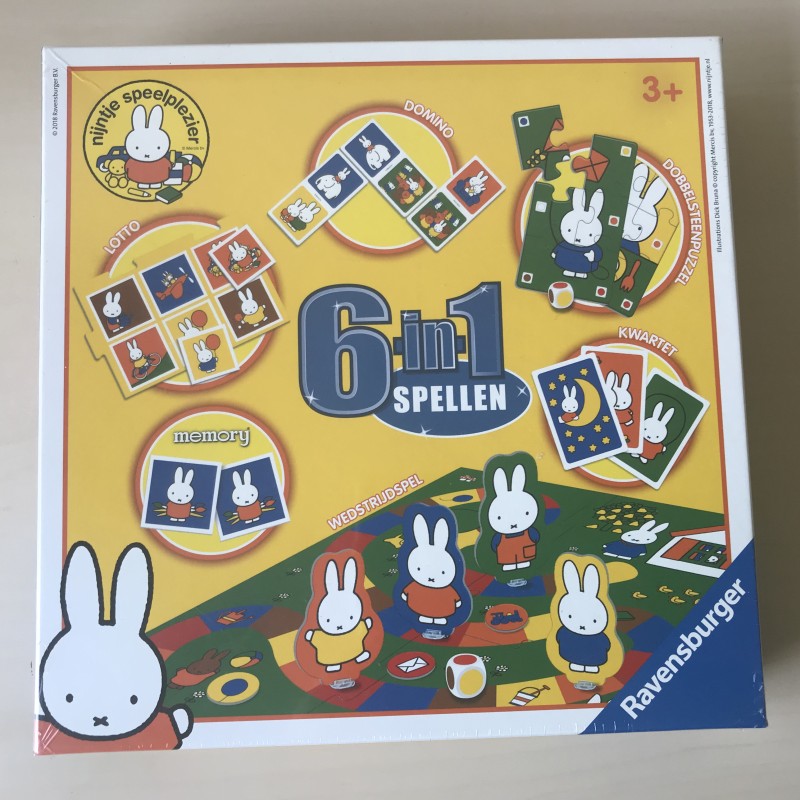 Nijntje : Nieuw. 6 in 1 spellen.