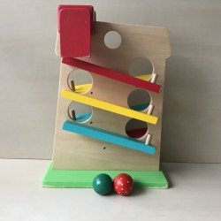 Ballenbaan, Roetsjbaan met 2 ballen.