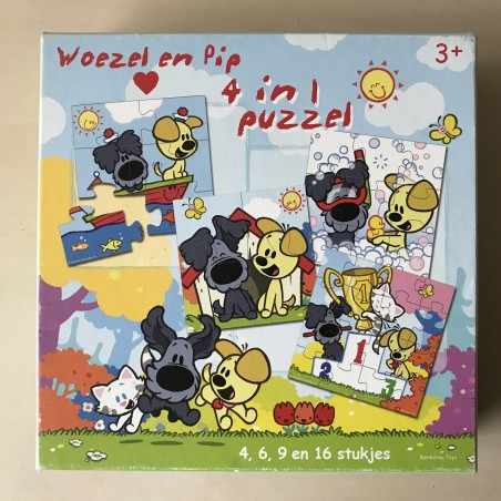 Woezel en Pip 4 6 9 en 16 stukjes