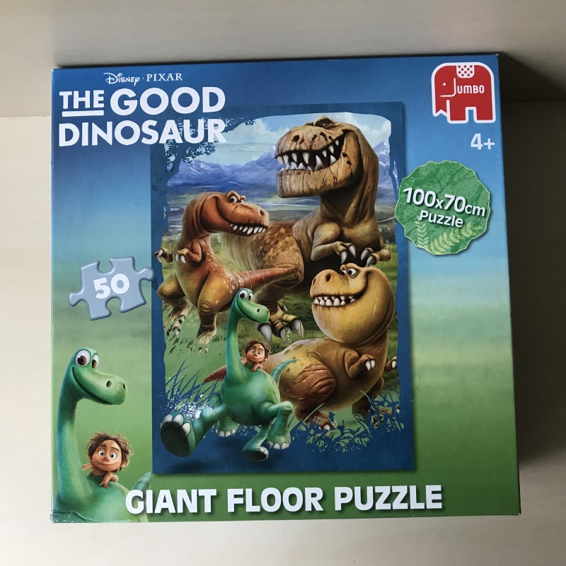 The Good Dinosaur : Gigantische vloerpuzzel. 70x100 cm.