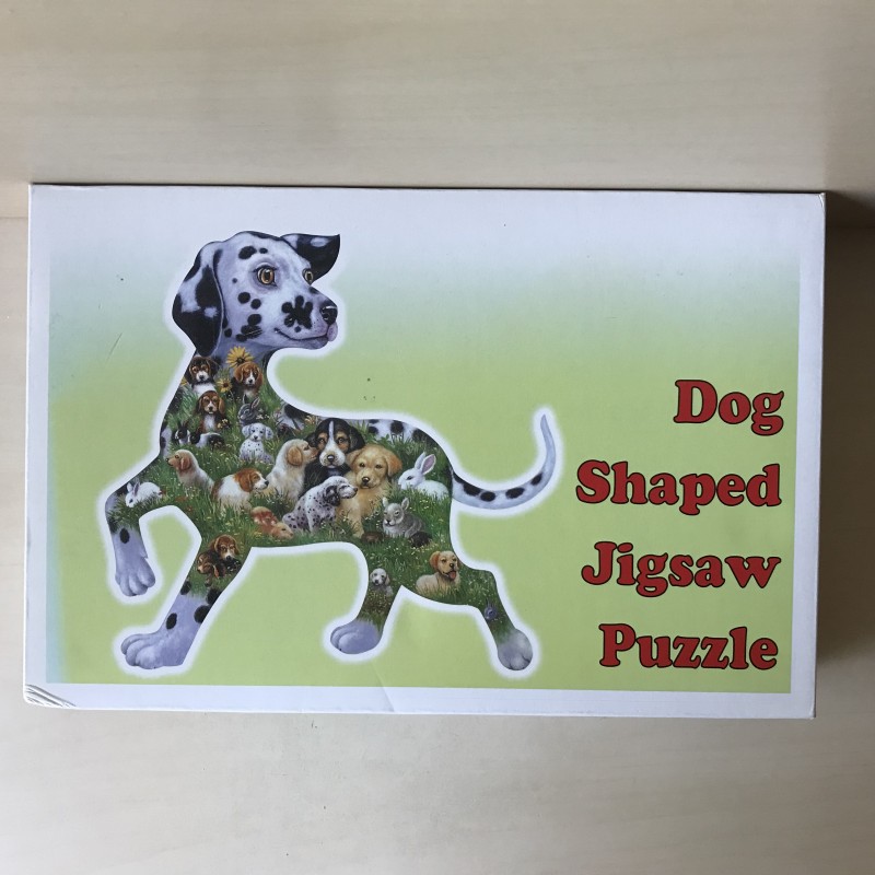 Silhouet puzzel : Honden Dog shaped puzzel 750 stukjes