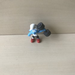 Smurfen : 6 cm. hoog. Sport