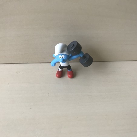 Smurfen : 6 cm. hoog. Sport