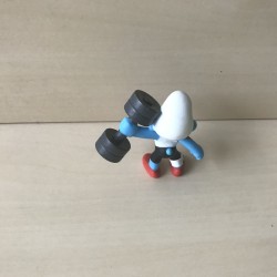 Smurfen : 6 cm. hoog. Sport