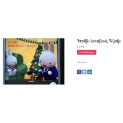 Nijntje. Vrolijk kerstfeest, Nijntje