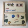 Houten Domino en Memory. Nieuw