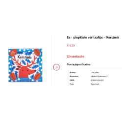 Kerstmis. Stoffen boekje.