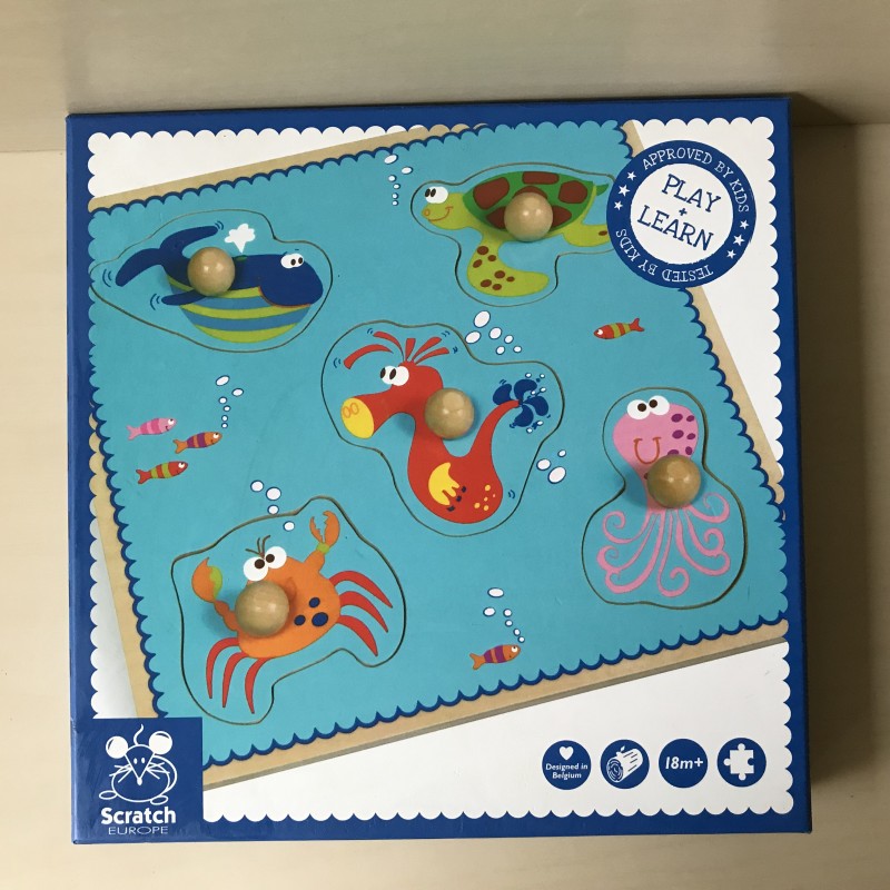 Scratch puzzelplankje