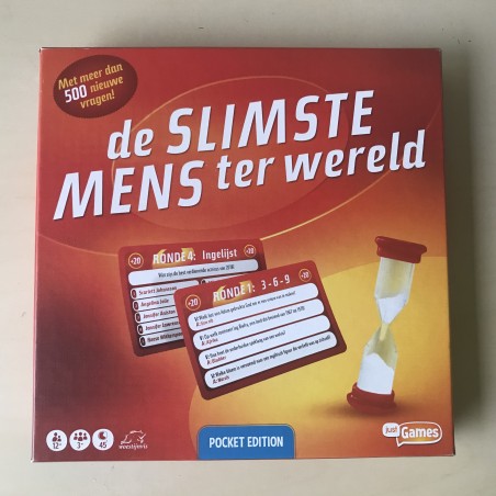 De slimste mens ter wereld. Pocket edition. Ongebruikt