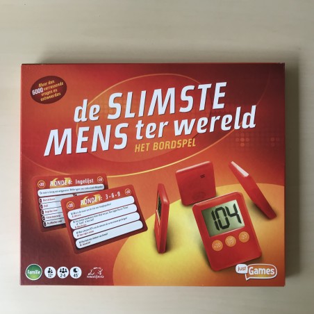De slimste mens ter wereld. Bordspel.