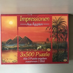 Ravensburger : 3 x 500 stukjes.