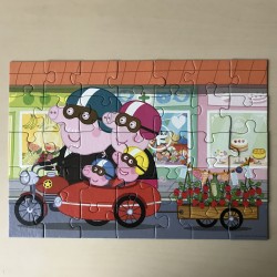 Peppa Pig :  35 stukjes.