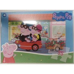 Peppa Pig :  35 stukjes.