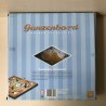 Ganzenbord : Houten speelbord. 28 x 28 cm.