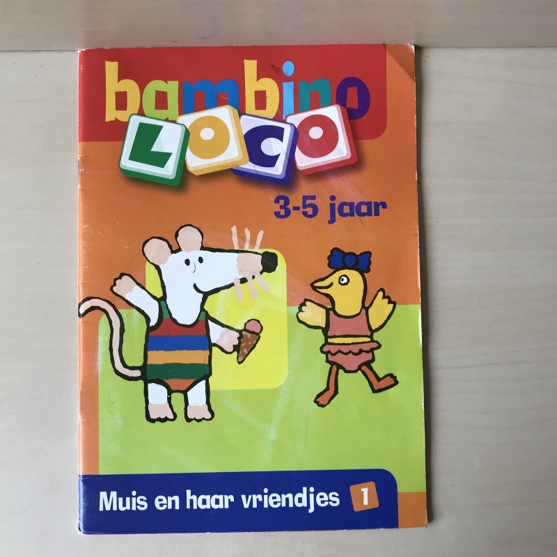 Mini Loco boekje : Muis en haar vriendjes 1. Leeftijd 3-5 jaar.