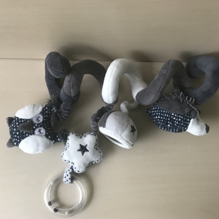 prenatal : boxspiraal buggyhanger / wagenspanner/