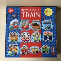 Kiddy Puzzles train / puzzel trein. Ongebruikt.