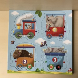 Kiddy Puzzles train / puzzel trein. Ongebruikt.