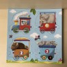 Kiddy Puzzles train / puzzel trein. Ongebruikt.