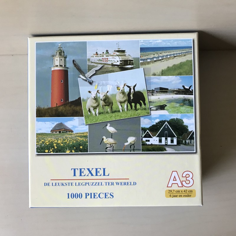 Texel, de leukste legpuzzel ter wereld. 1000 stukjes.