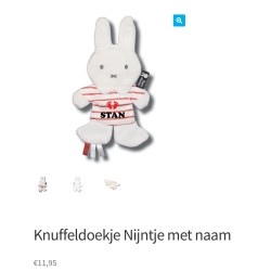Nijntje : Knuffeldoekje.