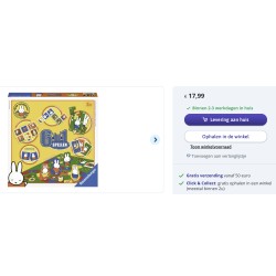 Nijntje : 6 in 1 spellen.